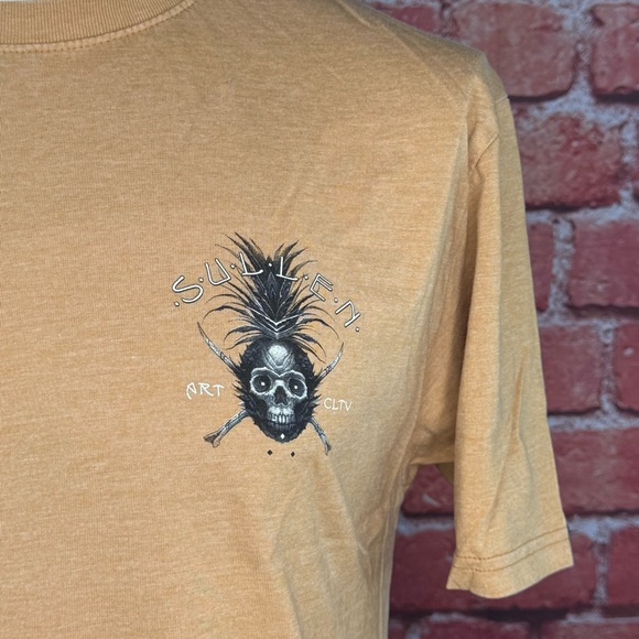 Sullen Art Collective Men’s Graphic T-shirt - Tan -Size: Large- NWT - Picture 4 of 11